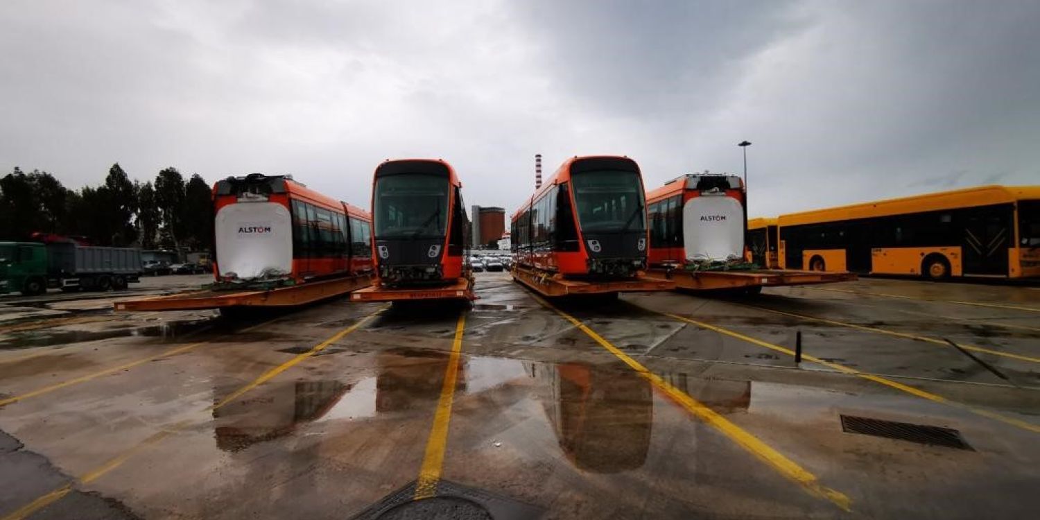 Delta Maritime delivers 50 Alstom Tramways wagons through Piraeus port