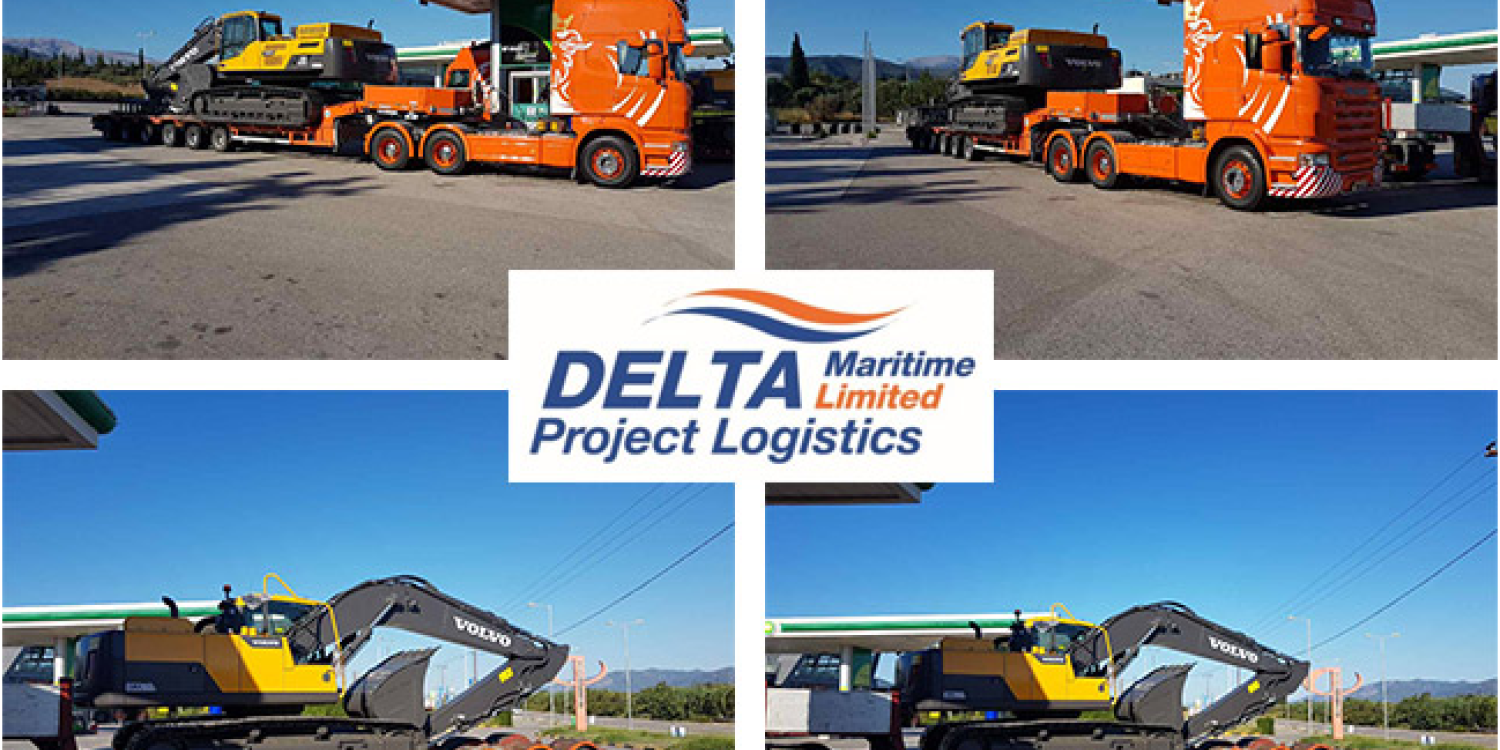 Delta Maritime effectively delivers 2xVolvo to Montenegro (on account of Grimaldi Maritime Agencies Sweden)